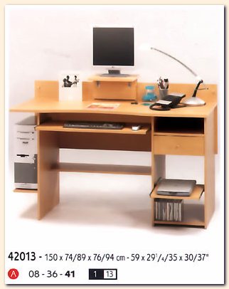 Computer desk and angular computer tables