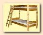 Children furniture. Baby solid wood bed