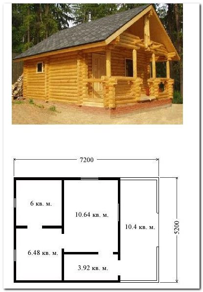 House. Wooden house construction. Wooden house projects