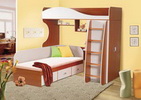 Children's two-story bed of Optima 6