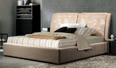 Bed of Kleo with the elevating mechanism and a niche for linen