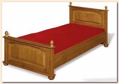 drevena postel, postele  z masvu