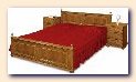 SOLID WOOD BED 