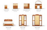 Furniture for hotel Lileja