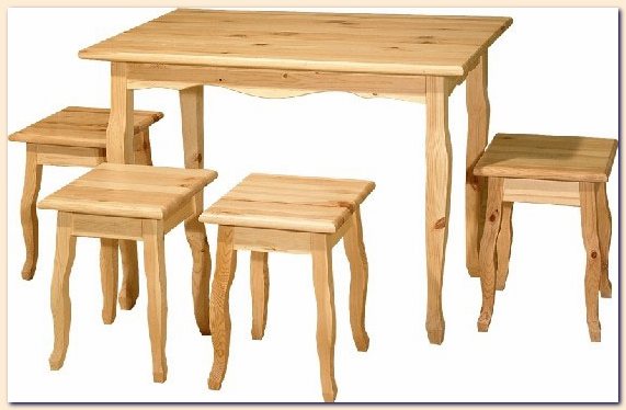 Table on kitchen and stools. A kitchen table and four stools. Inexpensive furniture of kitchen. Sale and delivery. Manufacture of kitchen tables and Wholesale