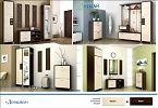 Modular system of furniture of Dominoes. Manufacture of factory Furniture - Neman