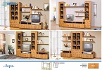 Modular system of furniture Lyre. Manufacture of factory Furniture - Neman