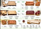The catalogue of furniture of Molodechno furniture. Upholstered furniture from a genuine leather