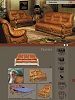 Hamlet soft leather furniture. Pinskdrev. A photo. The costs