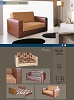Sofa North Economy. Furniture Pinskdrev