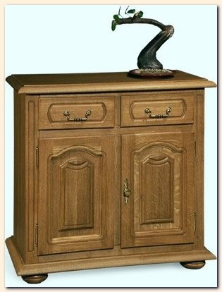 EICHE COMMODE, HOLZ KOMMODEN