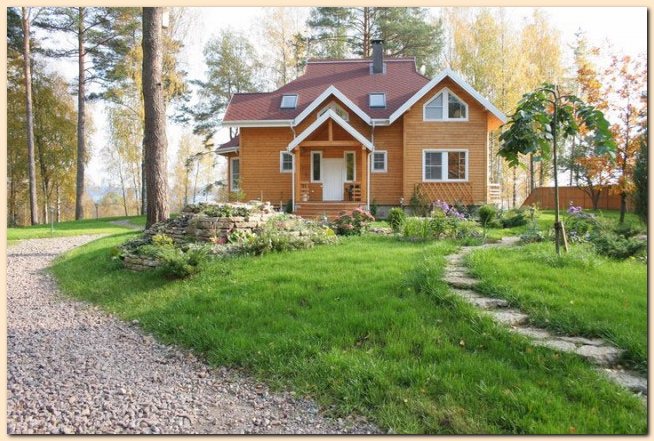 Houses sell. Frame houses. Building Timber Wooden houses. Introduction Wooden Wooden houses