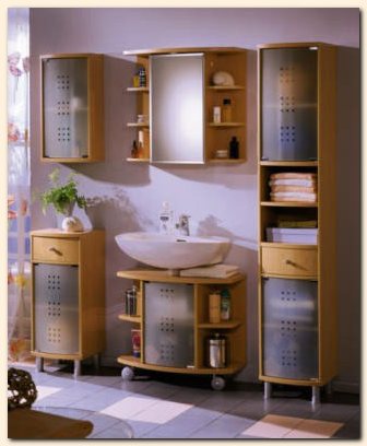 Bathing room furniture. Bathroom Cabinets