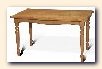 Table solid wood alder
