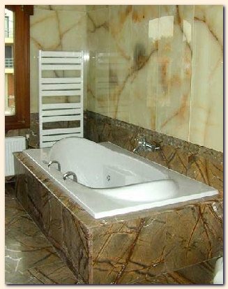  Marble baths and pools from a marble. Marble steps and ladders. Manufacture and sale of products from a natural stone - a marble, marble, travertine, a granite. Floorslabs facing and Floorslabs a floor 