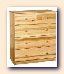 Wooden chest. Pine Wooden Chest Drawers