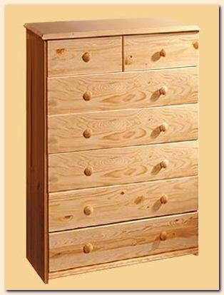 Pin solid wood Locker