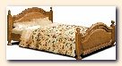 postele  z masvu dub, devna postel