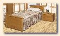 solid wood veneer beds + bedframe. bed wood veneer